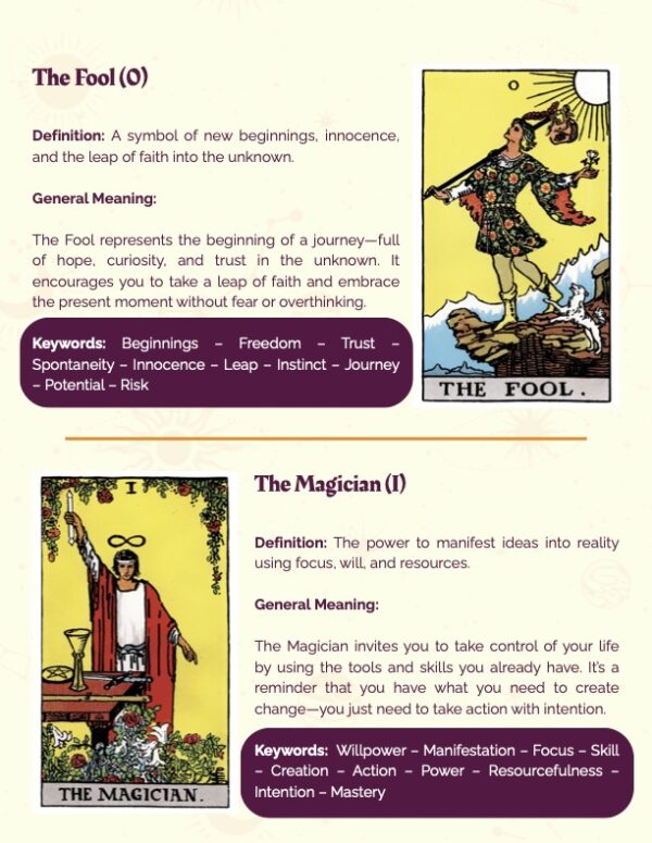 Tarot Wisdoms eBook 3 Tarot Wisdom